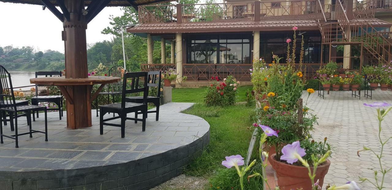 Jungle Wildlife Camp Hotel Sauraha Bagian luar foto